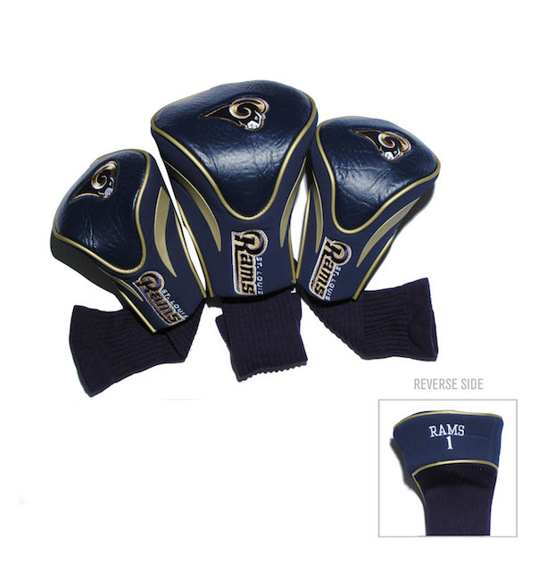 Los Angeles Rams 3 Pack Contour Headcovers