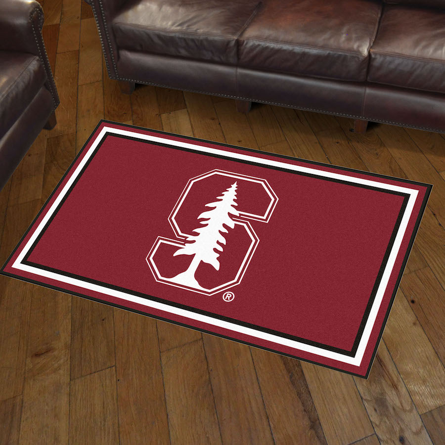 Stanford Cardinal 3x5 Area Rug