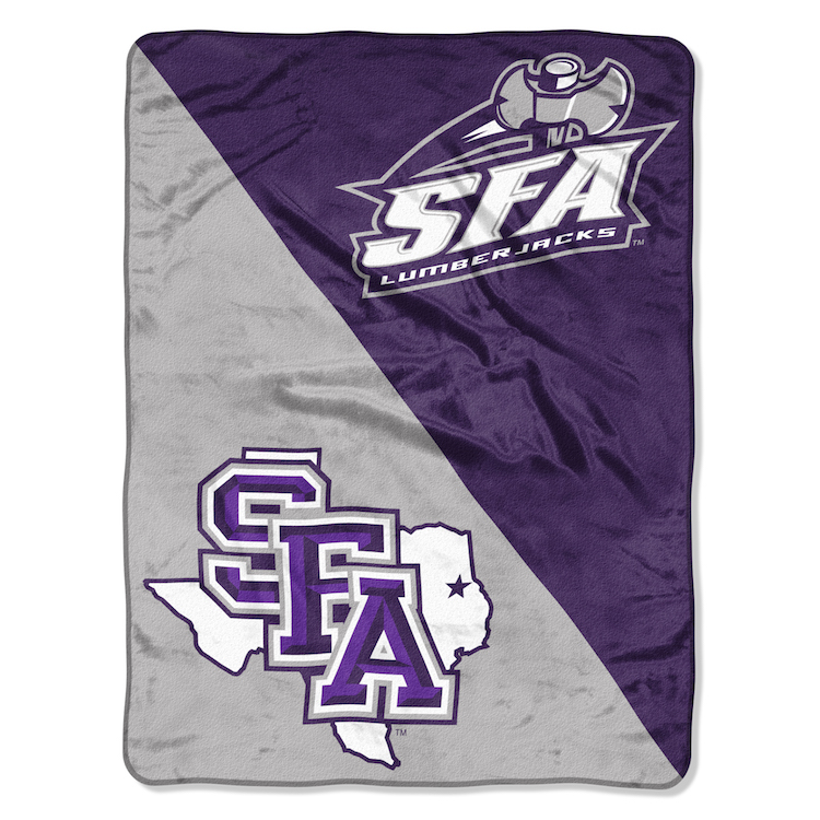 Stephen F Austin LumberJacks Micro Raschel 50 x 60 Team Blanket