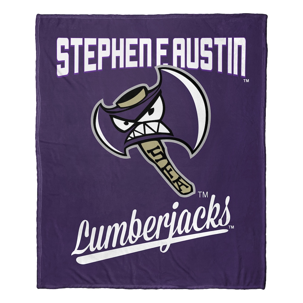 Stephen F. Austin Lumberjacks ALUMNI Silk Touch Throw Blanket 50 x 60 inch