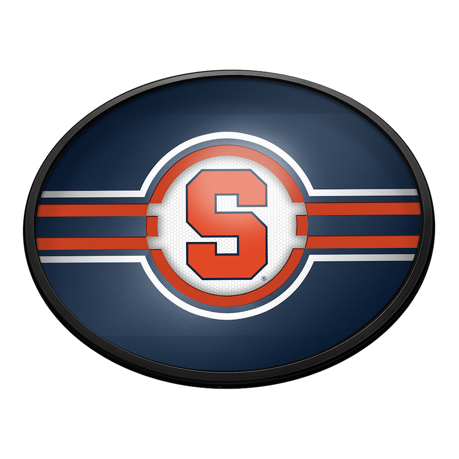 Syracuse Orange Slimline LED Wall Sign ~ OVAL PRIMARY