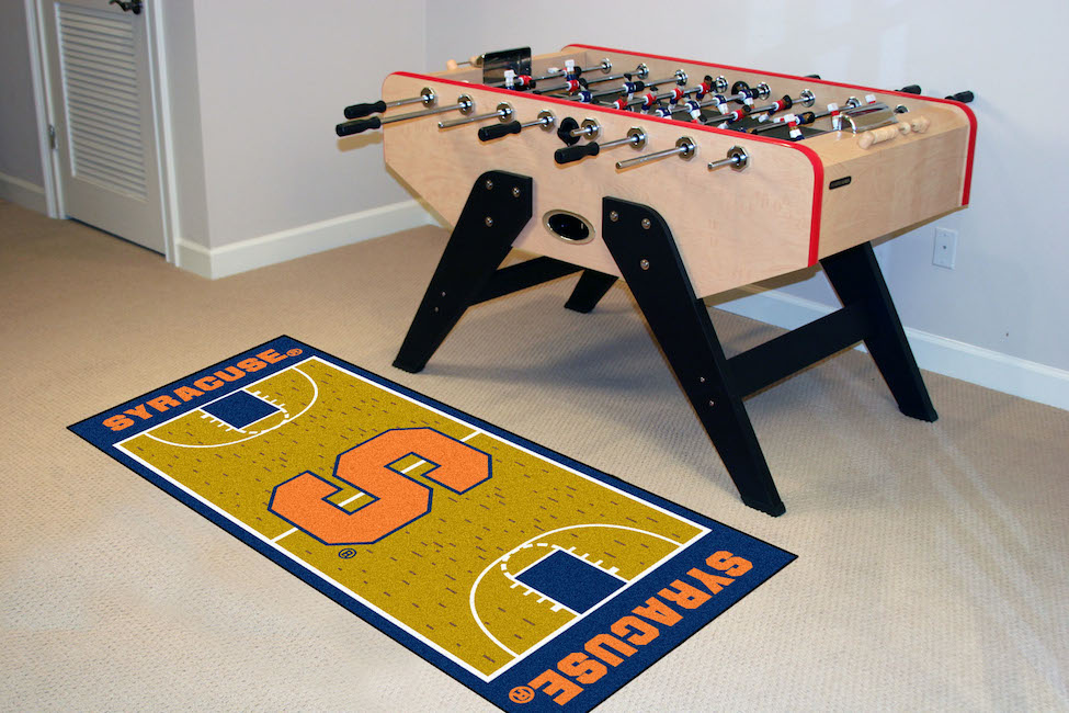 Syracuse Orange 30 x 72 Basketball Court Carpet Runner