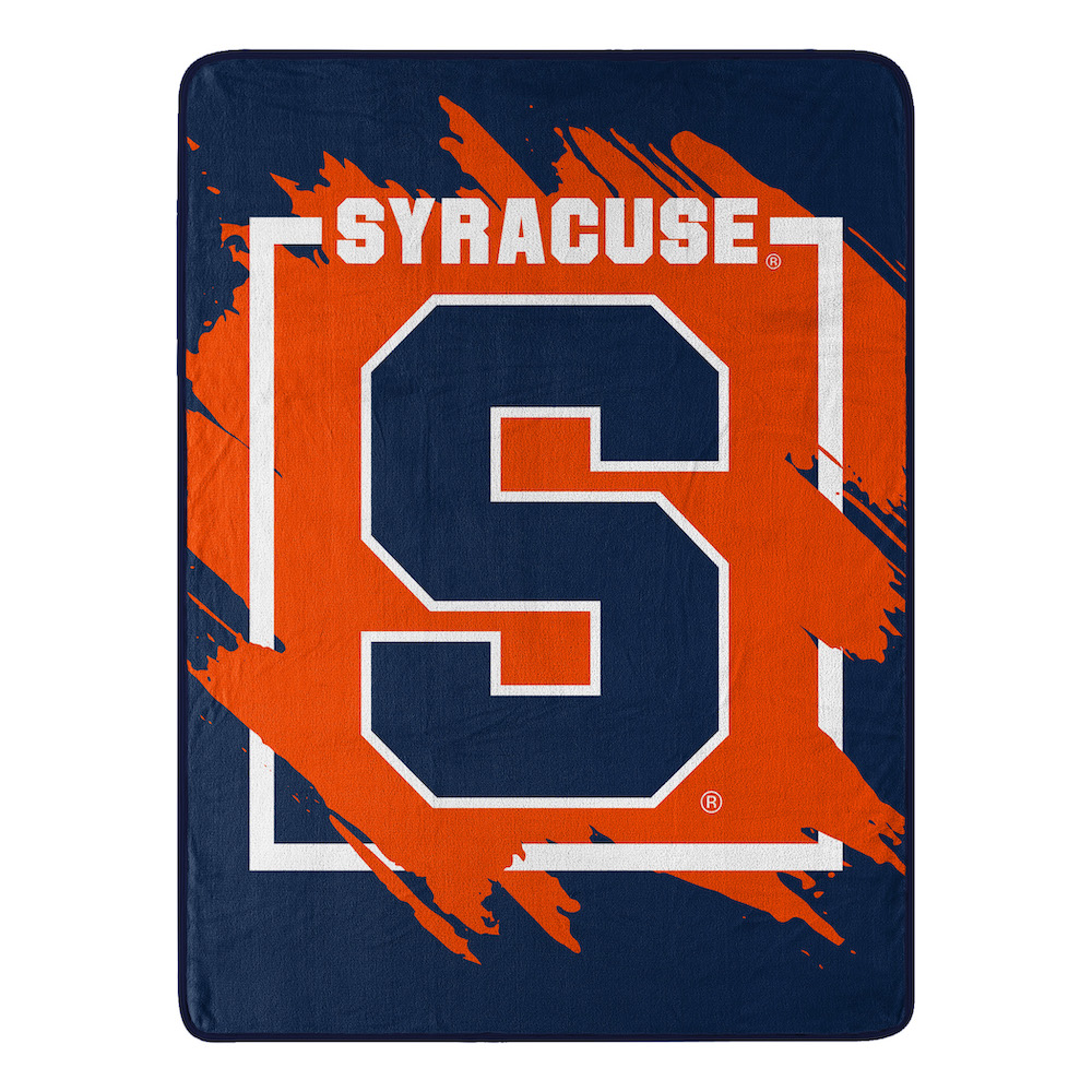 Syracuse Orange Micro Raschel 50 x 60 Team Blanket