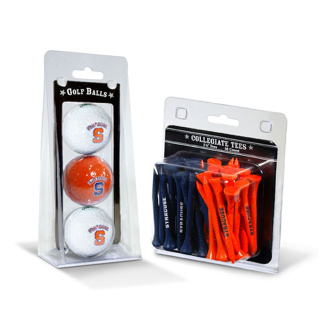 Syracuse Orange 3 Ball Pack and 50 Tee Pack