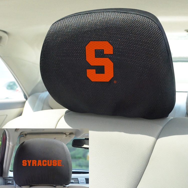 Syracuse Orange Head Rest Covers