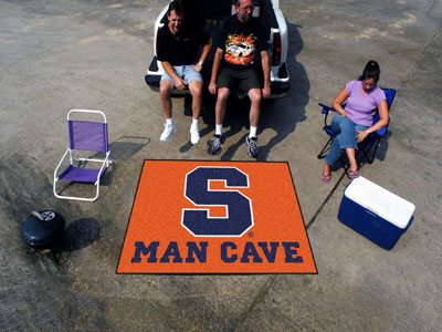 Syracuse Orange MAN CAVE TAILGATER 60 x 72 Rug