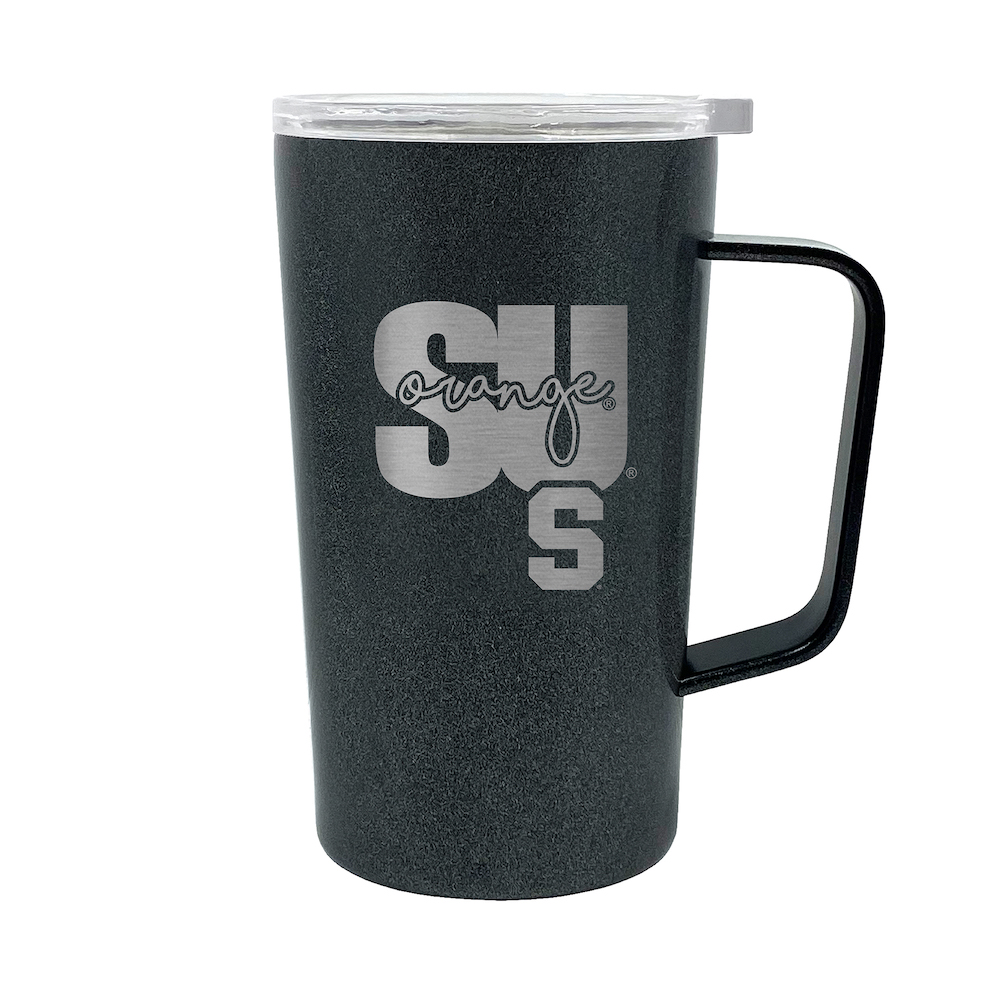 Syracuse Orange 18 oz HUSTLE Travel Mug - ONYX