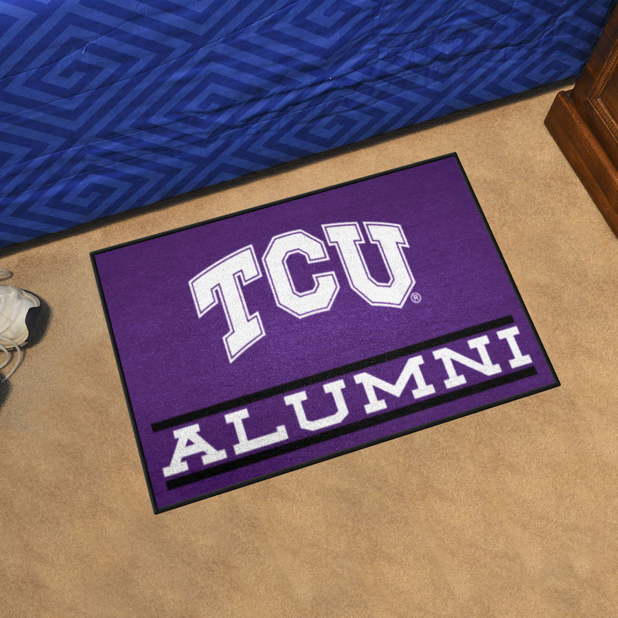 TCU Horned Frogs ALUMNI 20 x 30 Starter Floor Mat