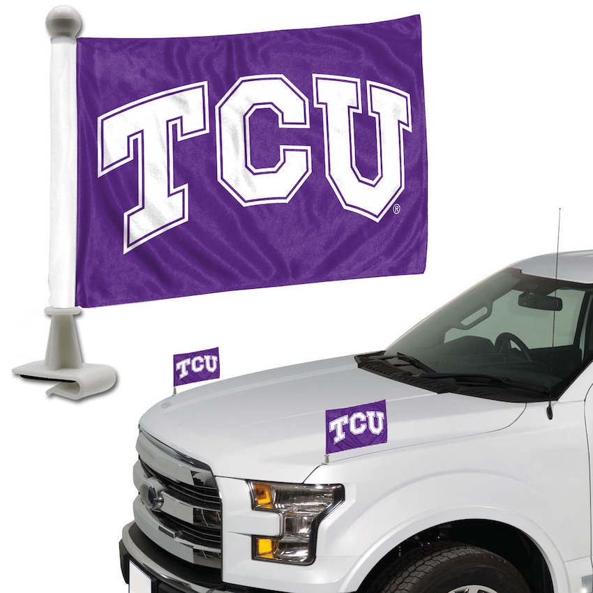 TCU Horned Frogs Ambassador Car Flags