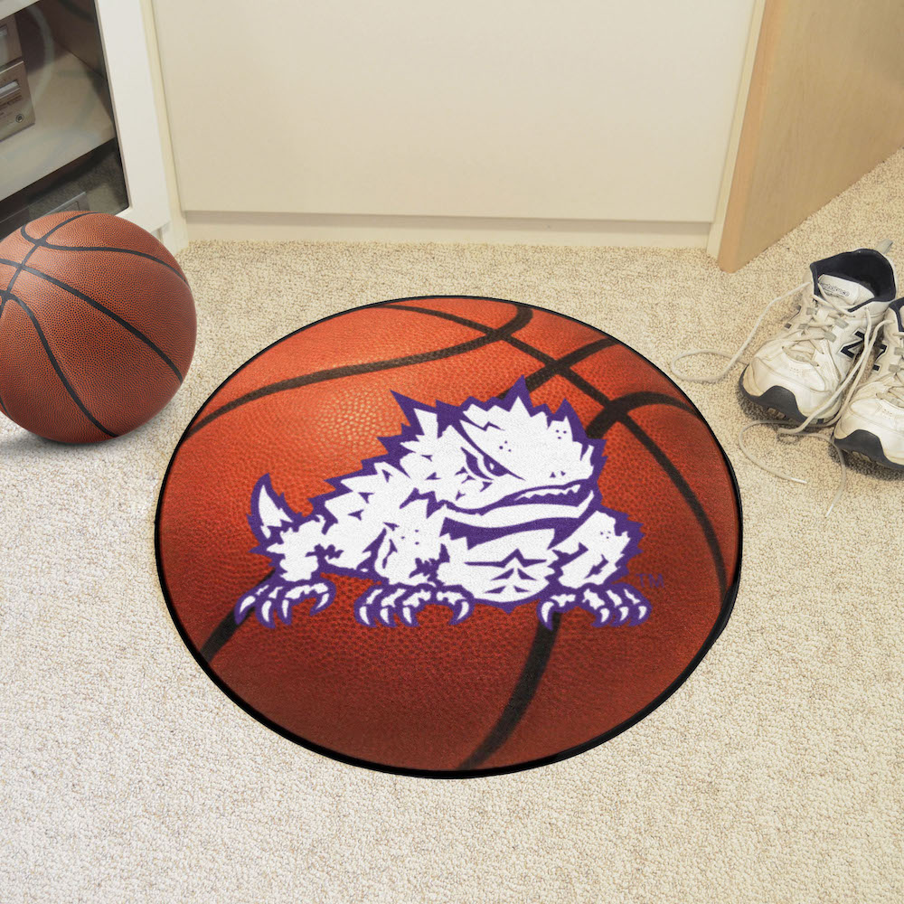 TCU Horned Frogs BASKETBALL Mat - Alt Logo