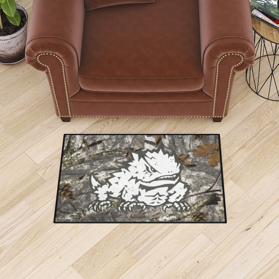 TCU Horned Frogs CAMO 20 x 30 Starter Floor Mat