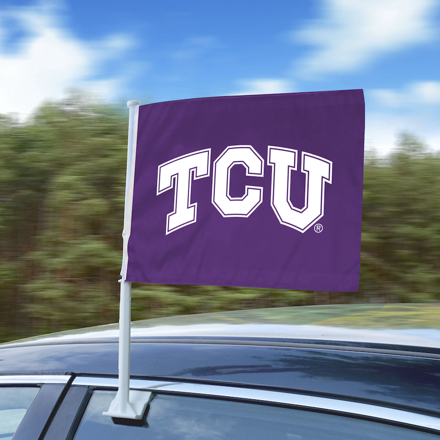 TCU Horned Frogs Car Flag