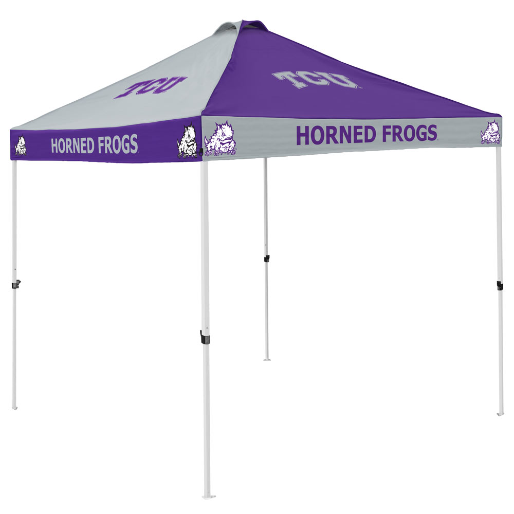 TCU Horned Frogs Checkerboard Tailgate Canopy