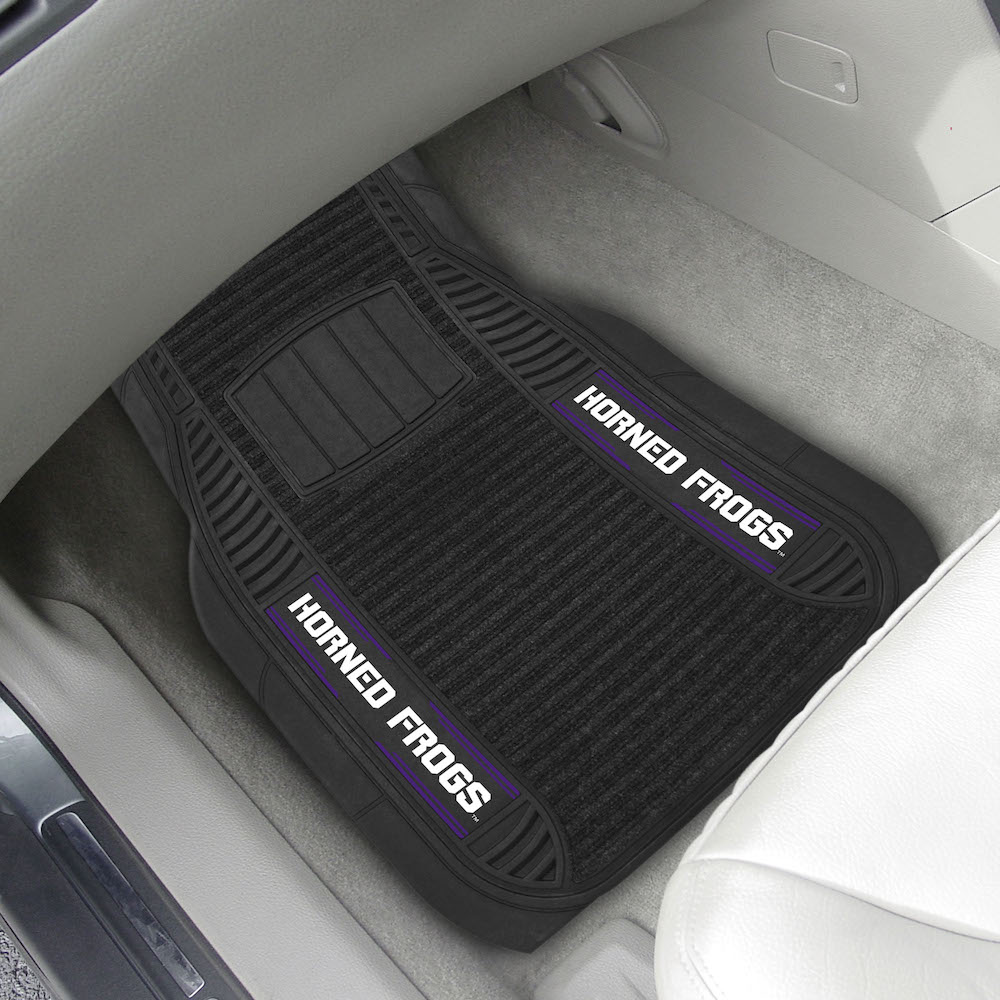 TCU Horned Frogs Deluxe 20 x 27 Car Floor Mats