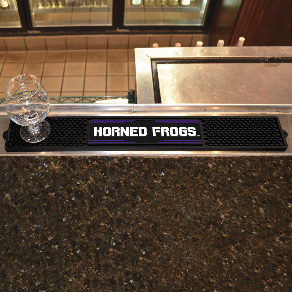 TCU Horned Frogs Bar Drink Mat