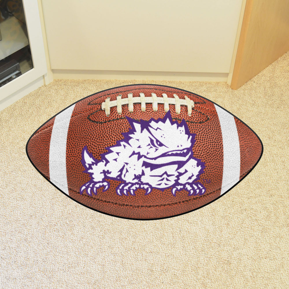 TCU Horned Frogs FOOTBALL Mat - Alt Logo