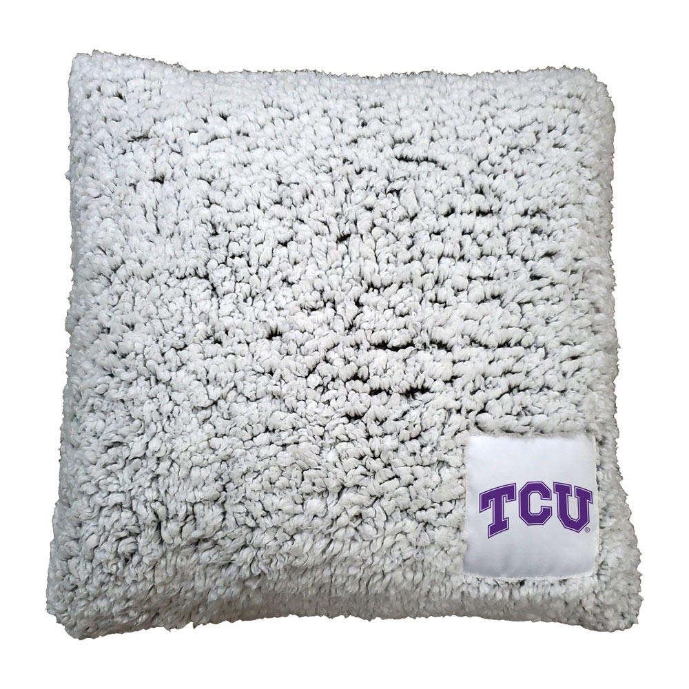 TCU Horned Frogs Frosty Throw Pillow