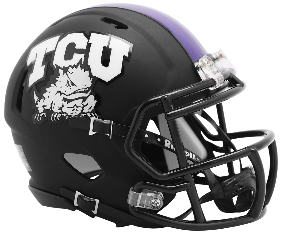 TCU Horned Frogs NCAA Mini SPEED Helmet by Riddell