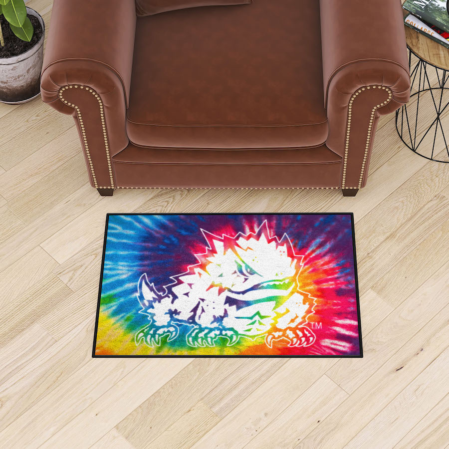 TCU Horned Frogs TIE-DIE 20 x 30 Starter Floor Mat