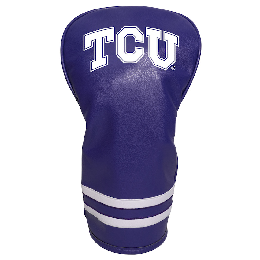 TCU Horned Frogs Vintage Driver Headcover