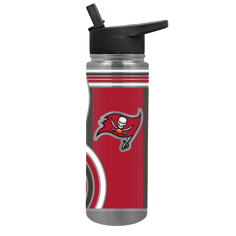 Tampa Bay Buccaneers COOL VIBES 24 oz Thirst Hydration Water Bottle