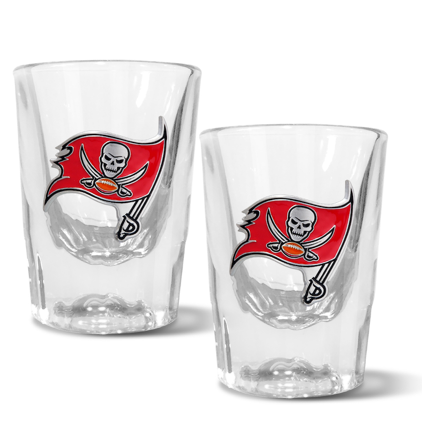 Tampa Bay Buccaneers 2pc Prism Shot Set