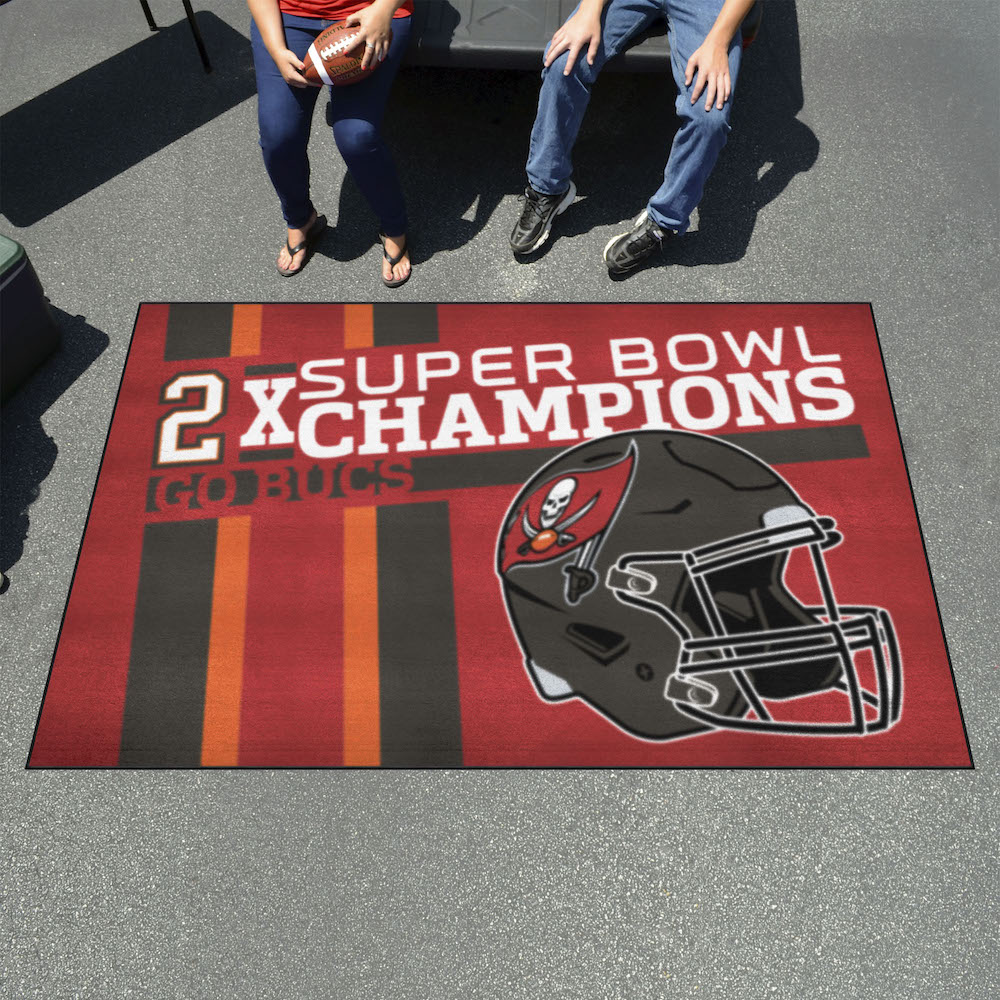 Tampa Bay Buccaneers Super Bowl DYNASTY 60 x 96 ULTI-MAT Floor Mat