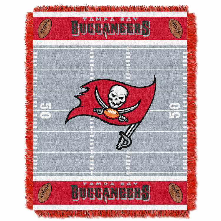 Tampa Bay Buccaneers Woven Baby Blanket 36 x 48