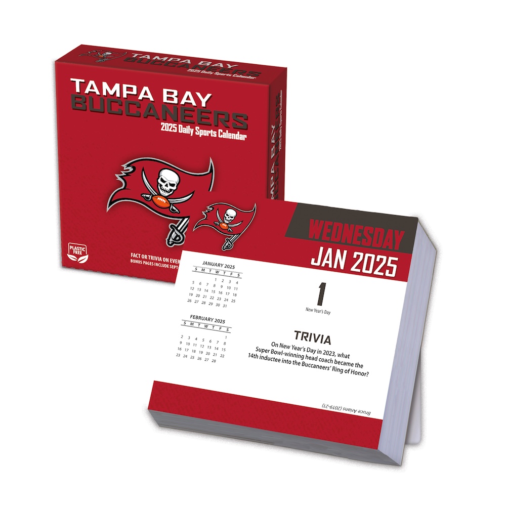 Tampa Bay Buccaneers 2025 NFL Page-A-Day Box Calendar