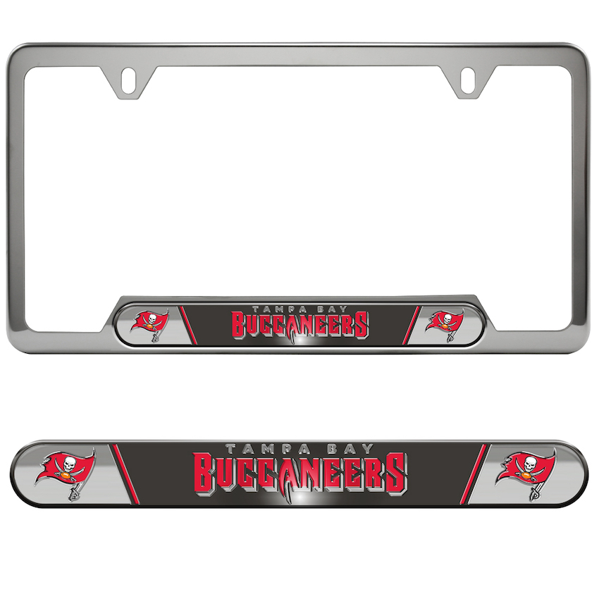 Tampa Bay Buccaneers Embossed License Plate Frame