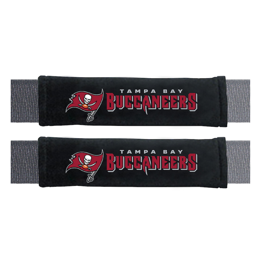 Tampa Bay Buccaneers Embroidered Seatbelt Pad (set of 2)