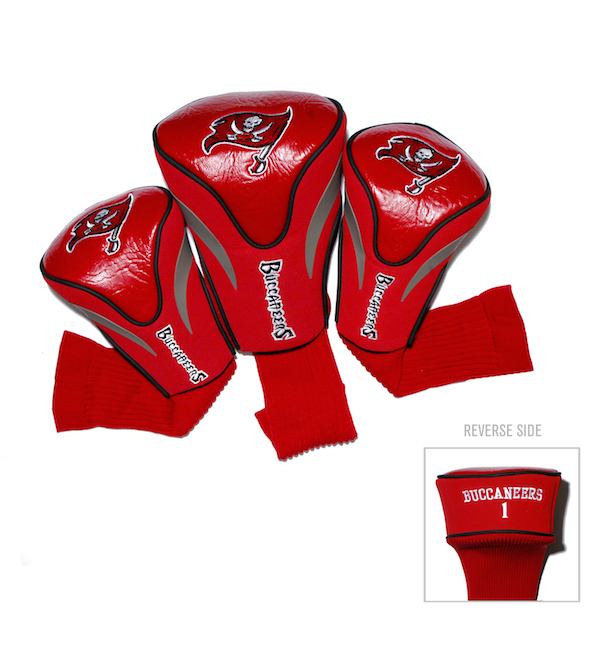 Tampa Bay Buccaneers 3 Pack Contour Headcovers