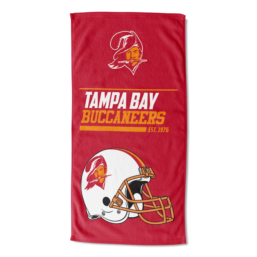 Tampa Bay Buccaneers Legacy Logo 30x60 Beach Towel