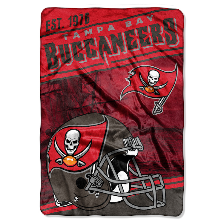 Tampa Bay Buccaneers OVERSIZED Micro Raschel Blanket 62 x 90