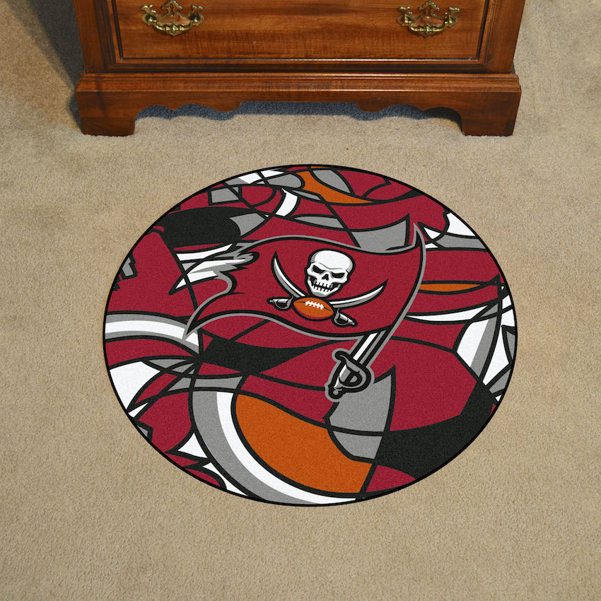 Tampa Bay Buccaneers Quick Snap Roundel Mat