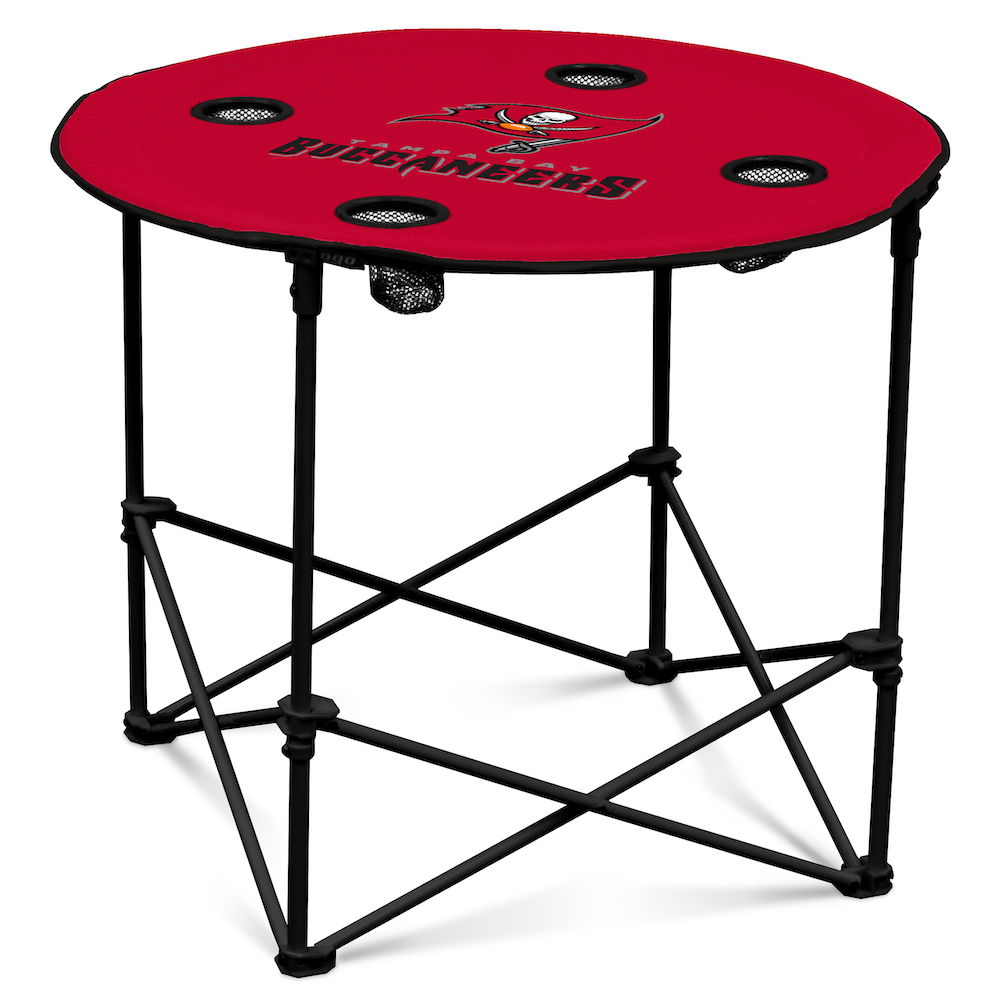 Tampa Bay Buccaneers Round Tailgate Table