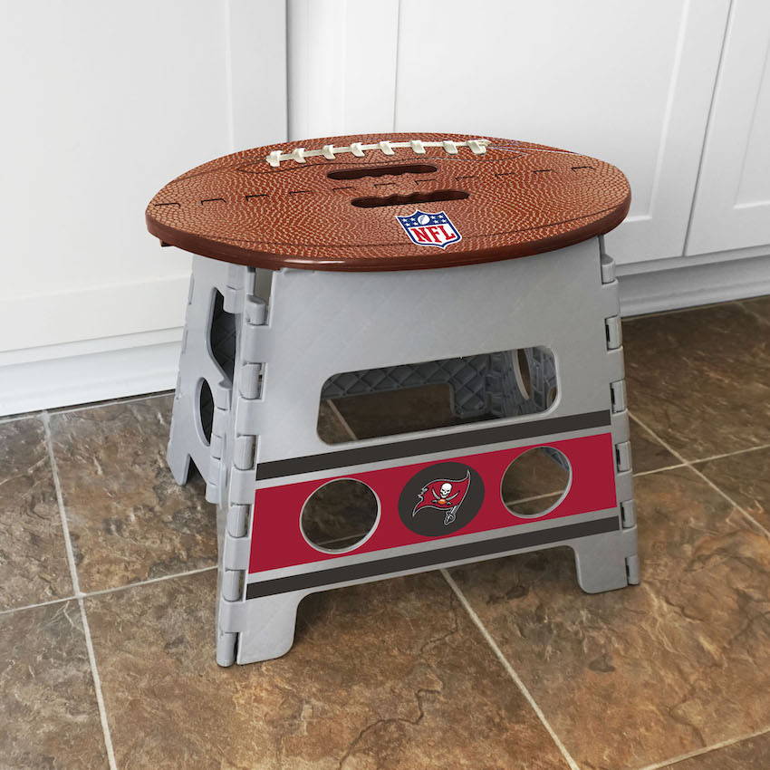 Tampa Bay Buccaneers Folding Step Stool