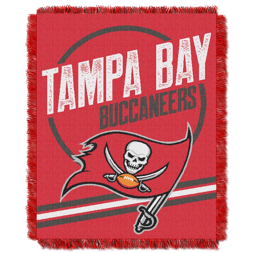 Tampa Bay Buccaneers Double Play Tapestry Blanket 48 x 60