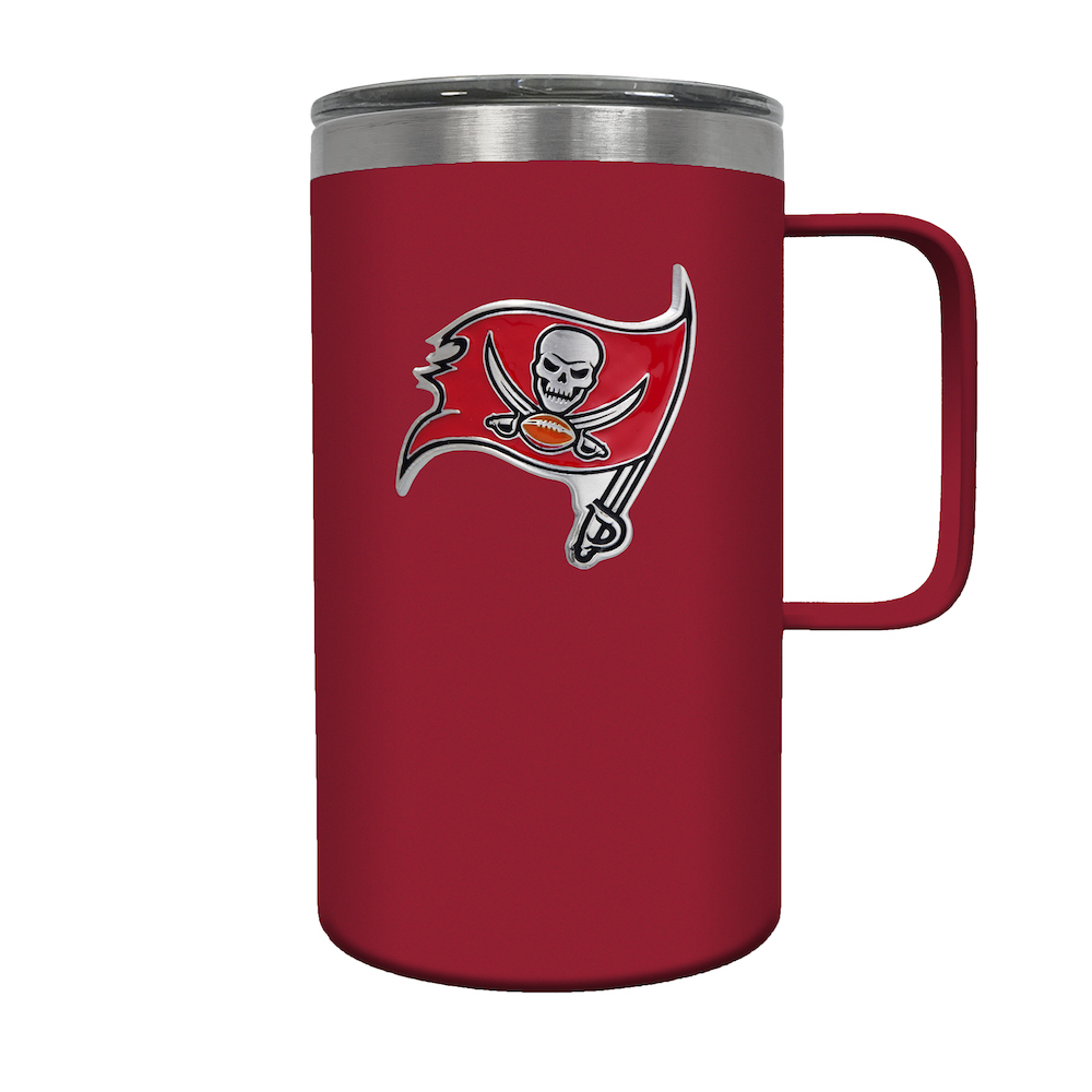 Tampa Bay Buccaneers 18 oz HUSTLE Travel Mug - Team Color