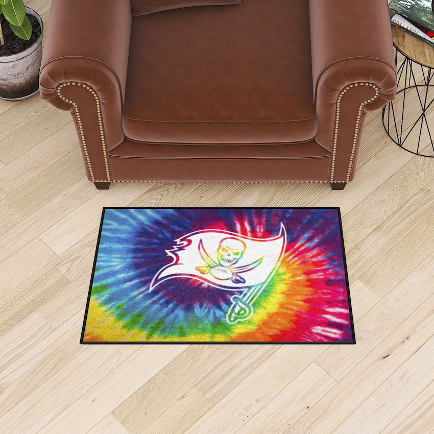 Tampa Bay Buccaneers TIE-DIE 20 x 30 Starter Floor Mat