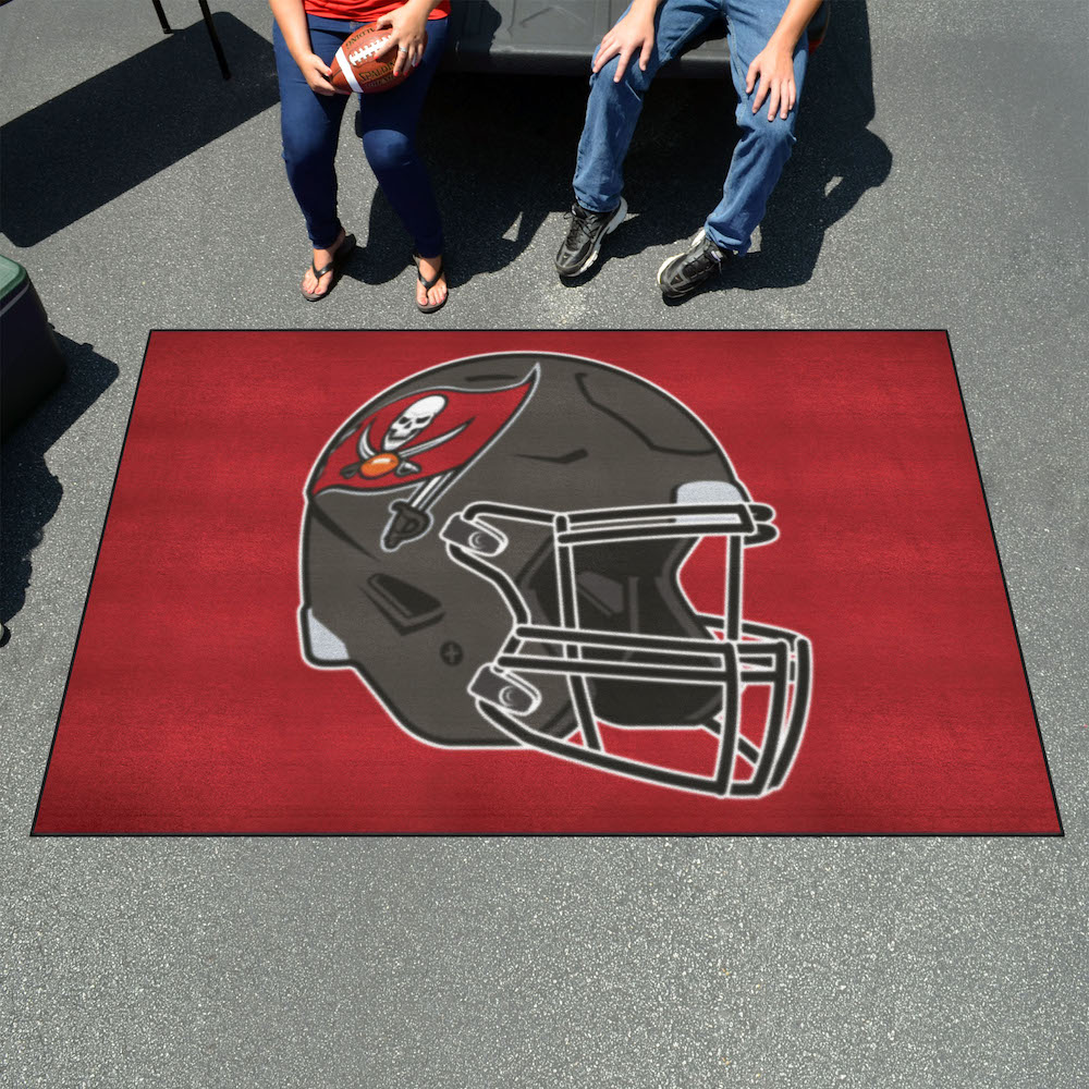 Tampa Bay Buccaneers ULTI-MAT 60 x 96 Rug - Helmet Logo