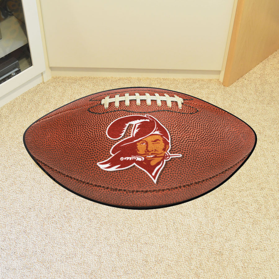 Tampa Bay Buccaneers Vintage 22 x 35 Football Mat Throwback Logo