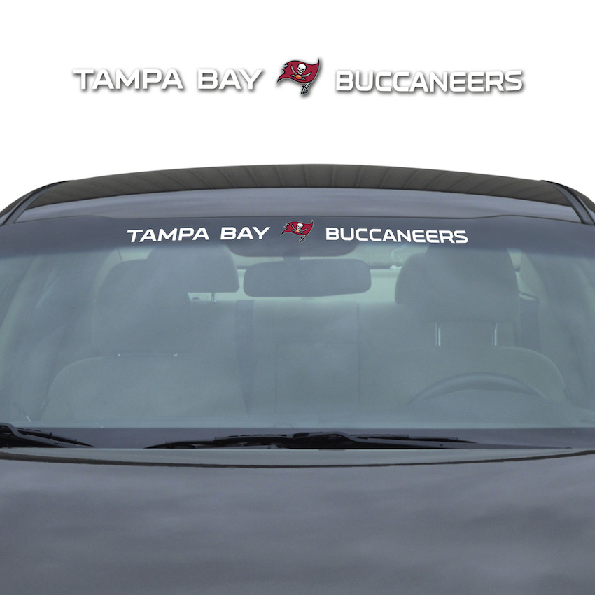 Tampa Bay Buccaneers Windshield Decal