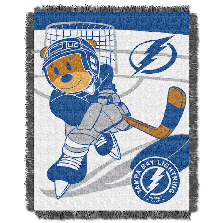 Tampa Bay Lightning Woven Baby Blanket 36 x 48