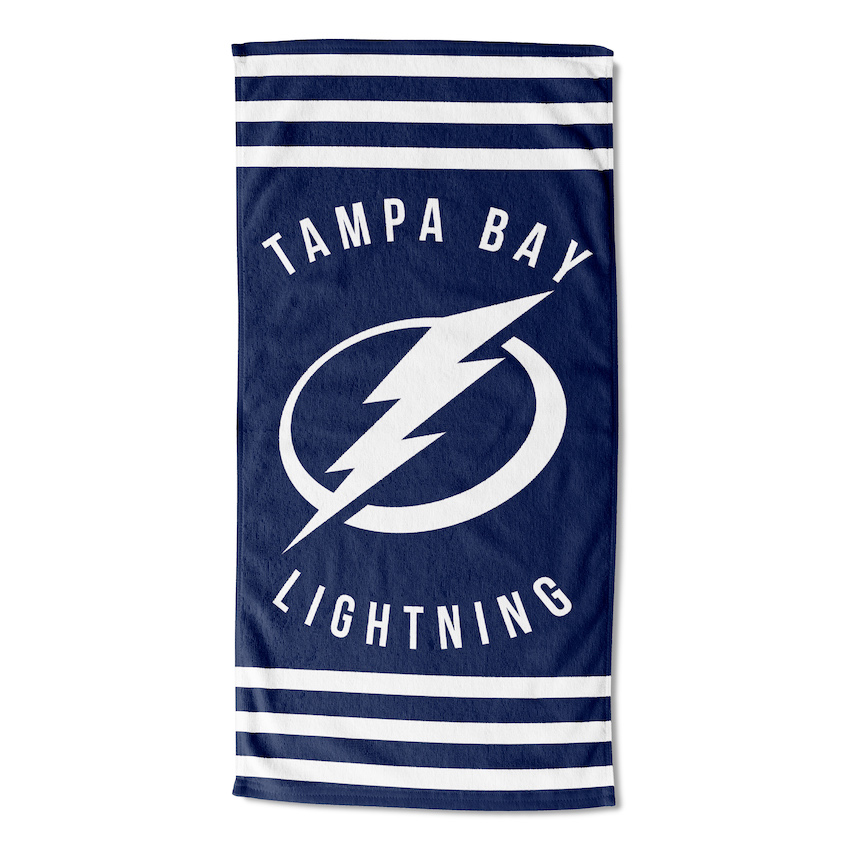 Tampa Bay Lightning Beach Towel