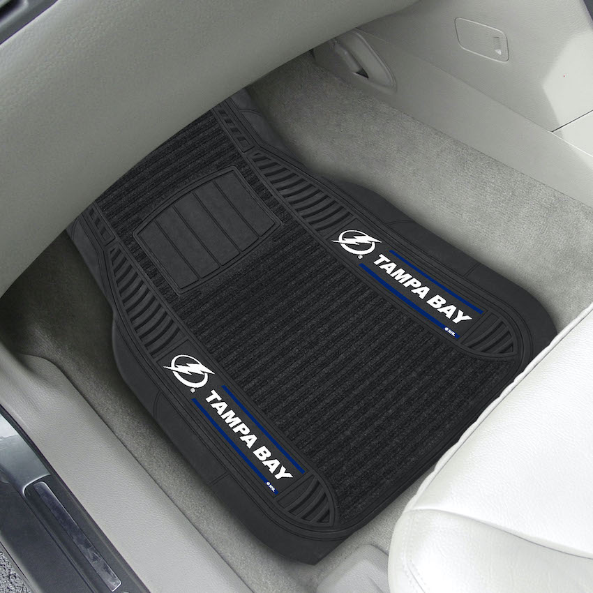 Tampa Bay Lightning Deluxe 20 x 27 Car Floor Mats