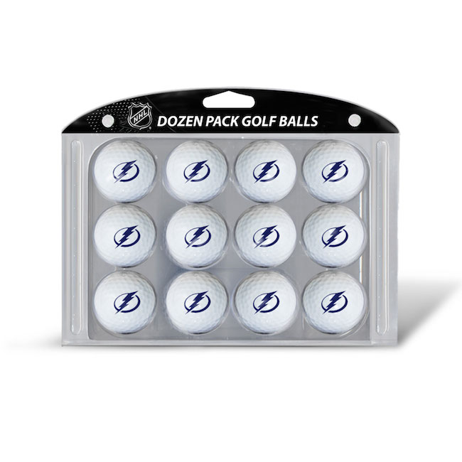 Tampa Bay Lightning Dozen Golf Ball Pack