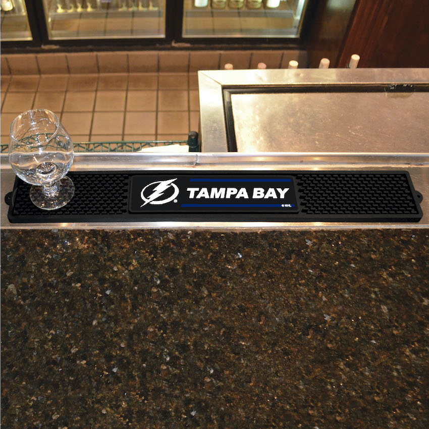 Tampa Bay Lightning Bar Drink Mat