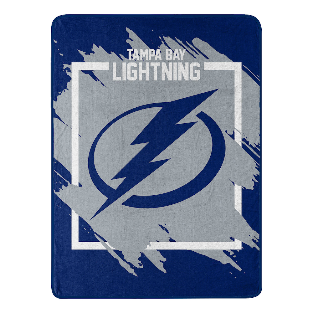 Tampa Bay Lightning Micro Raschel 50 x 60 Team Blanket