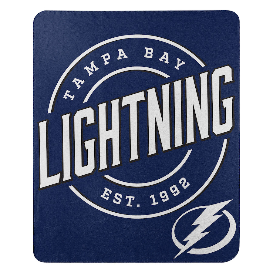 Tampa Bay Lightning Fleece Throw Blanket 50 x 60